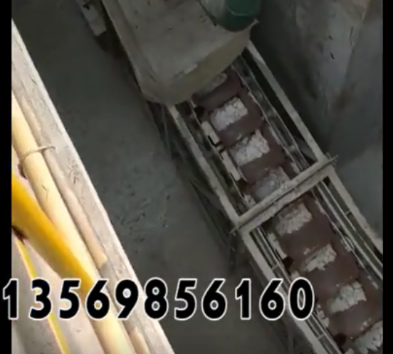 湖南鏈斗輸送機石料現場使用情況